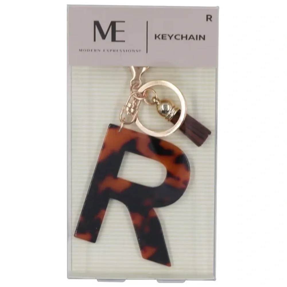 NWT Modern Expressions
Monogram Keychain, R - Picture 1 of 2